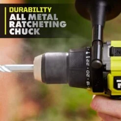 Ryobi ONE+ HP 18V Brushless Cordless 1/2 In. Hammer Drill Kit 4.0 Ah HIGH PERFORMANCE Battery, Charger, And Bag -Ryobi Store ryobi hammer drills pblhm102k1 c3 1000