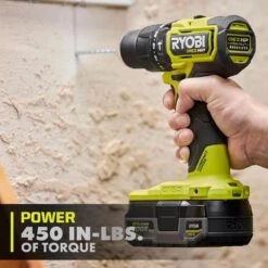 Ryobi ONE+ HP 18V Brushless Cordless Compact 1/2 In. Hammer Drill/Driver (Tool Only) 20 Ryobi ONE+ HP 18V Brushless Cordless Compact 1/2 In. Hammer Drill/Driver (Tool Only) -Ryobi Store ryobi hammer drills psbhm02b 77 1000
