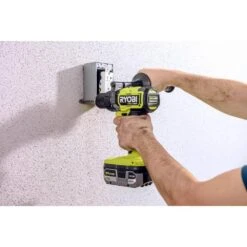 Ryobi ONE+ 18V HIGH PERFORMANCE Kit W/ (2) 4.0 Ah Batteries, 2.0 Ah Battery, 2-Port Charger, & ONE+ HP Brushless Hammer Drill -Ryobi Store ryobi hammer drills psk023 pblhm101b 1f 1000