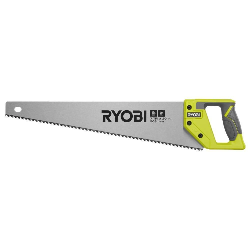 Ryobi 20 In. 7 TPI Hand Saw With Steel Blade 5 Ryobi 20 In. 7 TPI Hand Saw With Steel Blade - Image 5