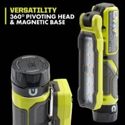 Ryobi USB Lithium Inspection Light Kit With 2.0 Ah Battery And Charging Cable With FREE USB Lithium 2.0 Ah Battery -Ryobi Store ryobi handheld flashlights fvl56k fvb02 1d 1000