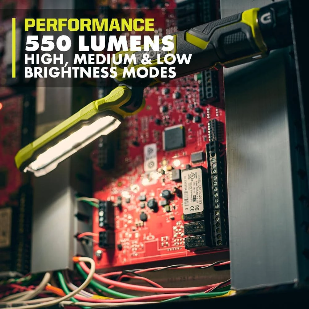 Ryobi USB Lithium Cordless Inspection Flashlight And Compact LED 3-Mode Flashlight Kit With (2) Batteries And Charging Cables 7 Ryobi USB Lithium Cordless Inspection Flashlight And Compact LED 3-Mode Flashlight Kit With (2) Batteries And Charging Cables - Image 7