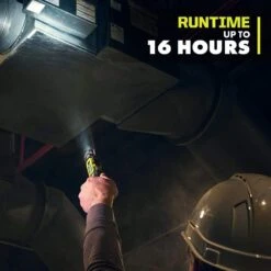 Ryobi USB Lithium Cordless Inspection Flashlight And Pivoting Head Flashlight Kit With (2) Batteries And Charging Cables -Ryobi Store ryobi handheld flashlights fvl56k fvl54k 1f 1000