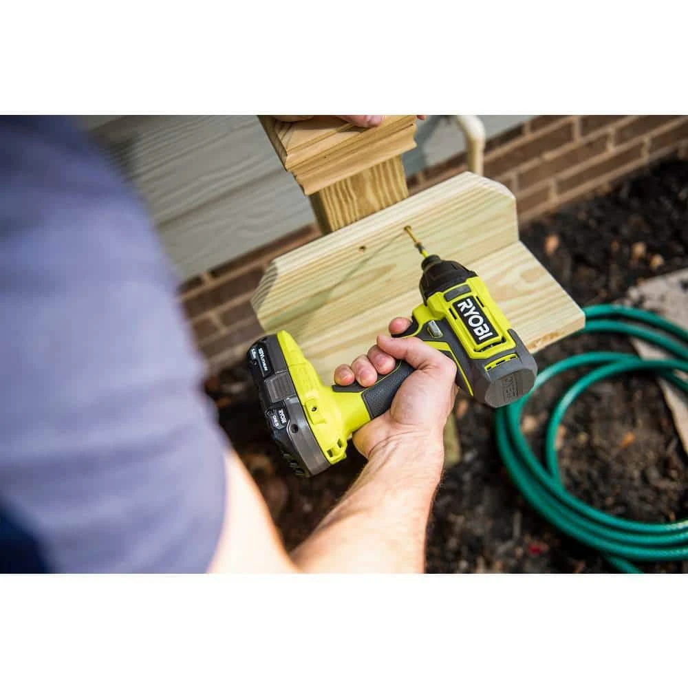 Ryobi ONE+ 18V Cordless 1/4 In. Impact Driver Kit With 1.5 Ah Battery, Charger, And 11 In. Flexible Shaft Bit Holder 7 Ryobi ONE+ 18V Cordless 1/4 In. Impact Driver Kit With 1.5 Ah Battery, Charger, And 11 In. Flexible Shaft Bit Holder - Image 7