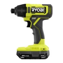 Ryobi ONE+ 18V Cordless 1/4 In. Impact Driver Kit With (2) 1.5 Ah Batteries, Charger, And Impact Rated Driving Kit (30-Piece) -Ryobi Store ryobi impact drivers pcl235k2 ar2037 1f 1000