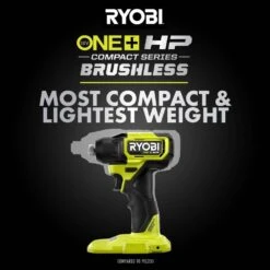 Ryobi ONE+ HP 18V Brushless Cordless Compact Impact Driver Kit With 18V 2.0 Ah HIGH PERFORMANCE Battery And Charger -Ryobi Store ryobi impact drivers psbid02k c3 1000