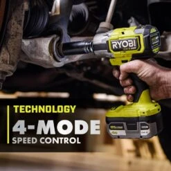 Ryobi ONE+ HP 18V Brushless Cordless 4-Mode 1/2 In. Impact Wrench With 4.0 Ah Lithium-Ion HIGH PERFORMANCE Battery 16 Ryobi ONE+ HP 18V Brushless Cordless 4-Mode 1/2 In. Impact Wrench With 4.0 Ah Lithium-Ion HIGH PERFORMANCE Battery -Ryobi Store ryobi impact wrenches p262 pbp004 66 1000
