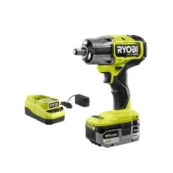 Ryobi ONE+ HP 18V Brushless Cordless 4-Mode 1/2 In. Impact Wrench Kit W/ 4.0 Ah HIGH PERFORMANCE Lithium-Ion Battery & Charger