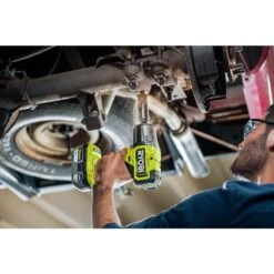 Ryobi ONE+ HP 18V Brushless Cordless 4-Mode 1/2 In. High Torque Impact Wrench (Tool Only) -Ryobi Store ryobi impact wrenches pbliw01b 4f 1000