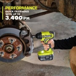 Ryobi ONE+ 18V Cordless 3/8 In. Impact Wrench Kit With (1) 1.5 Ah Battery And Charger -Ryobi Store ryobi impact wrenches pcl250k1 1d 1000