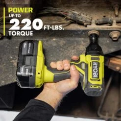 Ryobi ONE+ 18V Cordless 3/8 In. Impact Wrench Kit With 4 Ah Battery, 2Ah Battery, And 18V Charger 18 Ryobi ONE+ 18V Cordless 3/8 In. Impact Wrench Kit With 4 Ah Battery, 2Ah Battery, And 18V Charger -Ryobi Store ryobi impact wrenches pcl250k2sb 66 1000