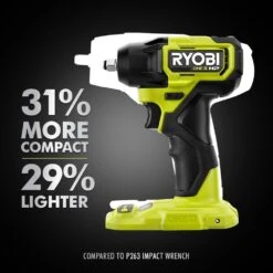 Ryobi ONE+ 18V HIGH PERFORMANCE Kit W/ (2) 4.0 Ah Batteries, 2.0 Ah Battery, Charger, & ONE+ HP Brushless Impact Wrench -Ryobi Store ryobi impact wrenches psbiw01b psk108sb 4f 1000