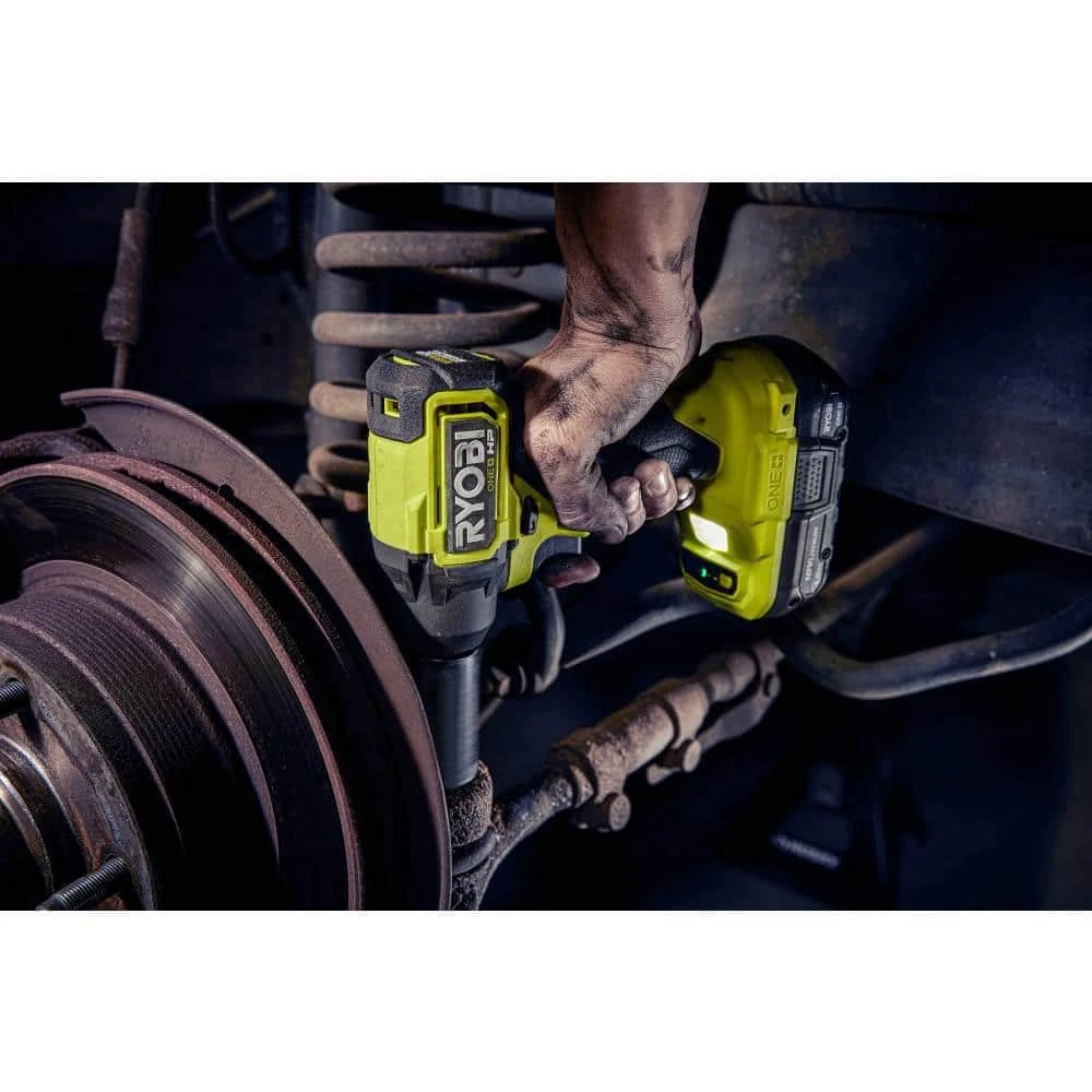 Ryobi ONE+ HP 18V Brushless Cordless Compact 3/8 In. Impact Wrench Kit With 1.5 Ah Battery And 18V Charger 7 Ryobi ONE+ HP 18V Brushless Cordless Compact 3/8 In. Impact Wrench Kit With 1.5 Ah Battery And 18V Charger - Image 7