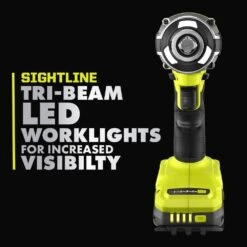 Ryobi ONE+ HP 18V Brushless Cordless Compact 1/2 In. Impact Wrench Kit With 2.0 Ah Battery And Charger -Ryobi Store ryobi impact wrenches psbiw25k1 77 1000