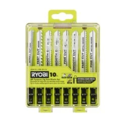 Ryobi All Purpose Jig Saw Blade Set (10-Piece)