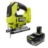 Ryobi ONE+ HP 18V Brushless Cordless Jig Saw With 4.0 Ah Lithium-Ion HIGH PERFORMANCE Battery