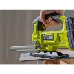Ryobi ONE+ 18V Lithium-Ion 4.0 Ah Battery, 2.0 Ah Battery, And Charger Kit With ONE+ Cordless Jig Saw -Ryobi Store ryobi jigsaws pcl525b psk106sb 77 1000