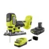 Ryobi ONE+ HP 18V Brushless Cordless Compact Barrel Grip Jig Saw Kit With 2.0 Ah Battery And Charger