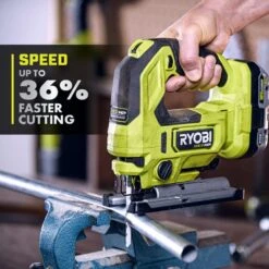 Ryobi ONE+ HP 18V 6.0 Ah Lithium-Ion HIGH PERFORMANCE Battery And Charger Kit With ONE+ HP 18V Brushless Jig Saw -Ryobi Store ryobi jigsaws psk016 pbljs01b 66 1000