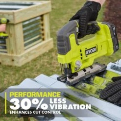 Ryobi ONE+ 18V HIGH PERFORMANCE Kit W/ (2) 4.0 Ah Batteries, 2.0 Ah Battery, Charger, & ONE+ 18V Cordless Jig Saw -Ryobi Store ryobi jigsaws psk108sb pcl525b 66 1000