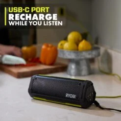 Ryobi USB Lithium Cordless Bluetooth Charging Speaker Kit With 2.0 Ah Battery And Charging Cable 21 Ryobi USB Lithium Cordless Bluetooth Charging Speaker Kit With 2.0 Ah Battery And Charging Cable -Ryobi Store ryobi jobsite audio fva51k c3 1000