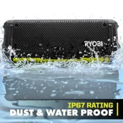 Ryobi USB Lithium Cordless Bluetooth Charging Speaker Kit W/ 2.0 Ah Battery, Charging Cable, & FREE USB Lithium 2.0 Ah Battery 19 Ryobi USB Lithium Cordless Bluetooth Charging Speaker Kit W/ 2.0 Ah Battery, Charging Cable, & FREE USB Lithium 2.0 Ah Battery -Ryobi Store ryobi jobsite audio fva51k fvb02 66 1000