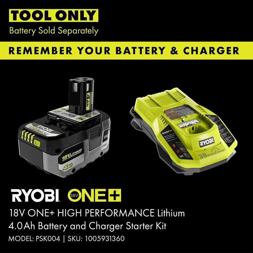 Ryobi ONE+ 18V Cordless Compact Radio With Bluetooth Wireless Technology (Tool Only) 8 Ryobi ONE+ 18V Cordless Compact Radio With Bluetooth Wireless Technology (Tool Only) - Image 8