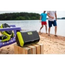 Ryobi ONE+ 18V Speaker With Bluetooth Wireless Technology (Tool Only) -Ryobi Store ryobi jobsite audio pad01b 1f 1000