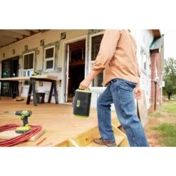 Ryobi ONE+ 18V Speaker With Bluetooth Wireless Technology (Tool Only) -Ryobi Store ryobi jobsite audio pad01b 4f 1000