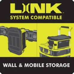 Ryobi ONE+ 18V Hybrid VERSE LINK Stereo (Tool Only) -Ryobi Store ryobi jobsite audio pcl601b 4f 1000