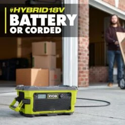 Ryobi ONE+ 18V Hybrid VERSE LINK Stereo (Tool Only) -Ryobi Store ryobi jobsite audio pcl601b 66 1000