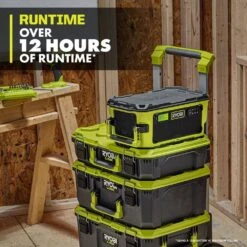 Ryobi ONE+ 18V Hybrid VERSE LINK Stereo (Tool Only) -Ryobi Store ryobi jobsite audio pcl601b 77 1000
