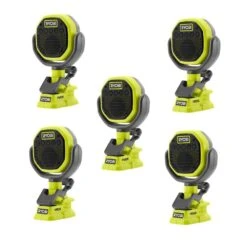 Ryobi ONE+ 18V Cordless VERSE Clamp Speaker 5-Pack (Tools Only)