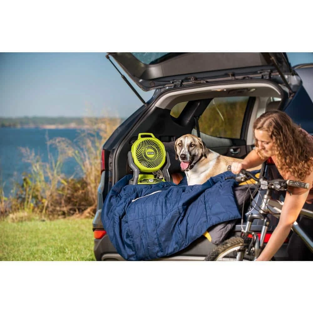 Ryobi ONE+ 18V Lithium-Ion 4.0 Ah Battery (2-Pack) With FREE 18V ONE+ Cordless Hybrid WHISPER SERIES 7 1/2 In. Fan 7 Ryobi ONE+ 18V Lithium-Ion 4.0 Ah Battery (2-Pack) With FREE 18V ONE+ Cordless Hybrid WHISPER SERIES 7 1/2 In. Fan - Image 7