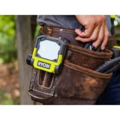 Ryobi USB Lithium Flip Light Kit With USB Lithium 2.0Ah Rechargable Battery -Ryobi Store ryobi jobsite lighting fvl52k fvb02 c3 1000