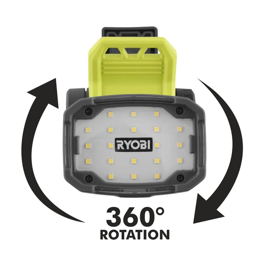 Ryobi USB Lithium Magnetic Clamp Light Kit W/ 2.0 Ah Battery, Charging Cable, & USB Lithium 2.0 Ah Rechargeable Battery 10 Ryobi USB Lithium Magnetic Clamp Light Kit W/ 2.0 Ah Battery, Charging Cable, & USB Lithium 2.0 Ah Rechargeable Battery - Image 10