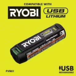 Ryobi USB Lithium Magnetic Clamp Light Kit W/ 2.0 Ah Battery, Charging Cable, & USB Lithium 2.0 Ah Rechargeable Battery 25 Ryobi USB Lithium Magnetic Clamp Light Kit W/ 2.0 Ah Battery, Charging Cable, & USB Lithium 2.0 Ah Rechargeable Battery -Ryobi Store ryobi jobsite lighting fvl57k fvb02 fa 1000