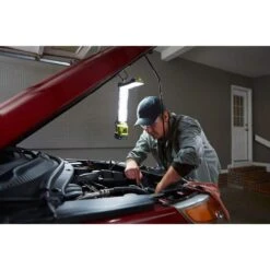Ryobi ONE+ 18V Cordless LED Workbench Light (Tool-Only) -Ryobi Store ryobi jobsite lighting p727 c3 1000