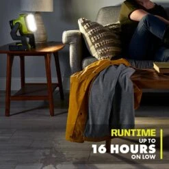 Ryobi ONE+ 18V Lithium-Ion 4.0 Ah Battery (2-Pack) With FREE 18V ONE+ Cordless Work Light -Ryobi Store ryobi jobsite lighting pbp2005 pcl633b 66 1000