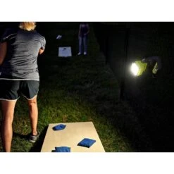 Ryobi ONE+ 18V Cordless Hybrid LED Flood Light (Tool Only) -Ryobi Store ryobi jobsite lighting pcl630b 77 1000