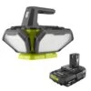 Ryobi ONE+ 18V Cordless 360° Light With ONE+ 18V 2.0 Ah Lithium-Ion Battery