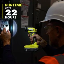 Ryobi ONE+ 18V Cordless LED Light (Tool Only) -Ryobi Store ryobi jobsite lighting pcl660b 1d 1000