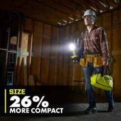 Ryobi ONE+ 18V Cordless LED Spotlight (Tool Only) -Ryobi Store ryobi jobsite lighting pcl661b 66 1000