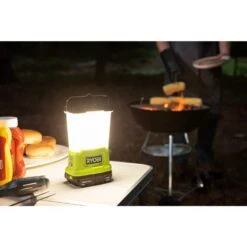 Ryobi ONE+ 18V Cordless LED Area Light With USB (Tool Only) -Ryobi Store ryobi jobsite lighting pcl662b 4f 1000