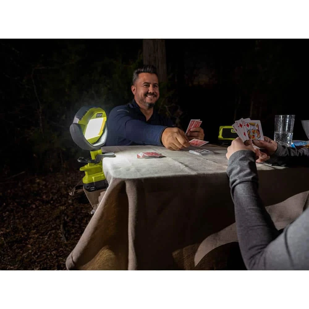 Ryobi ONE+ 18V Cordless LED Clamp Light (Tool Only) 7 Ryobi ONE+ 18V Cordless LED Clamp Light (Tool Only) - Image 7