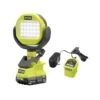 Ryobi ONE+ 18V Cordless LED Clamp Light Kit With 1.5 Ah Battery And Charger