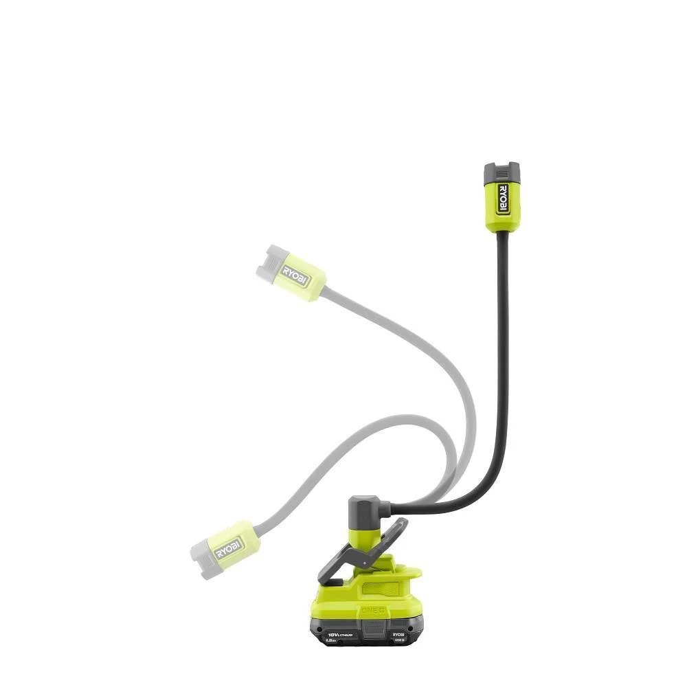 Ryobi ONE+ 18V Cordless Flexible LED Clamp Light (Tool Only) 10 Ryobi ONE+ 18V Cordless Flexible LED Clamp Light (Tool Only) - Image 10