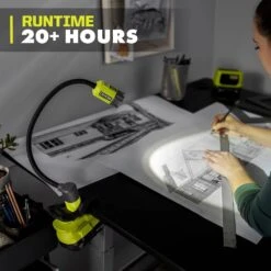 Ryobi ONE+ 18V Cordless Flexible LED Clamp Light (Tool Only) 19 Ryobi ONE+ 18V Cordless Flexible LED Clamp Light (Tool Only) -Ryobi Store ryobi jobsite lighting pcl665b 66 1000