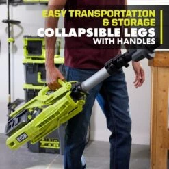 Ryobi Hybrid Tri-Power Tripod Light (Tool Only) -Ryobi Store ryobi jobsite lighting pcl691b c3 1000