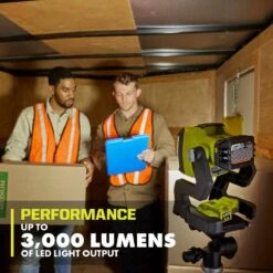 Ryobi ONE+ 18V Lithium-Ion 4.0 Ah Battery, 2.0 Ah Battery And Charger Kit With ONE+ Cordless Hybrid LED Work Light 14 Ryobi ONE+ 18V Lithium-Ion 4.0 Ah Battery, 2.0 Ah Battery And Charger Kit With ONE+ Cordless Hybrid LED Work Light -Ryobi Store ryobi jobsite lighting psk106sb pcl633b 1d 1000